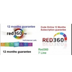 Redline Code 12 months Premium+ ALL Red360 7Line Tiger HDLine Redroid
